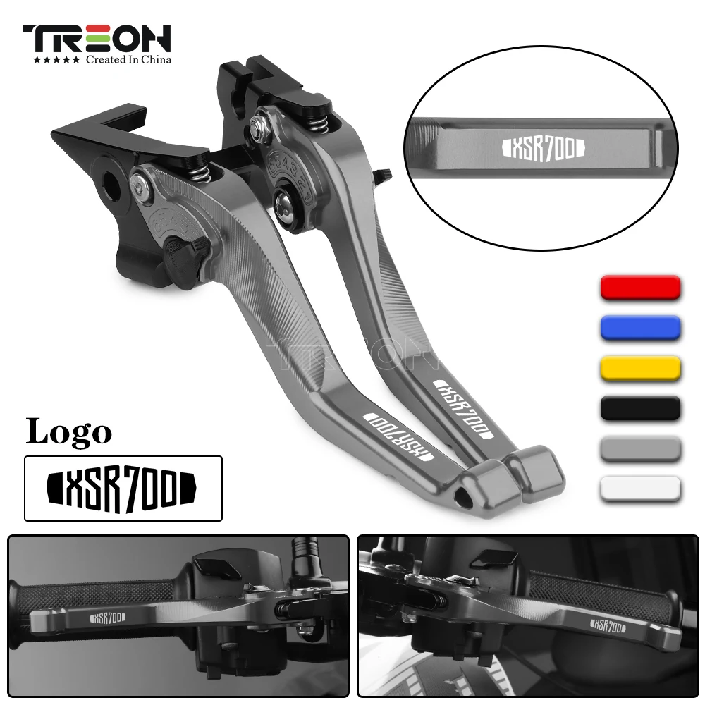 Motorcycles Short Brake Clutch Cnc Aluminum Adjustable Handle Levers For Yamaha Xsr700 Abs Xsr 700 Xsr700 2016 2017 2018 -2020