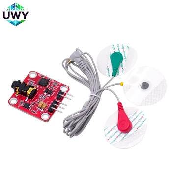 Il controller del sensore Emg del sensore del segnale muscolare rileva l'attività muscolare per la scheda di sviluppo Arduino per dispositivi indossabili