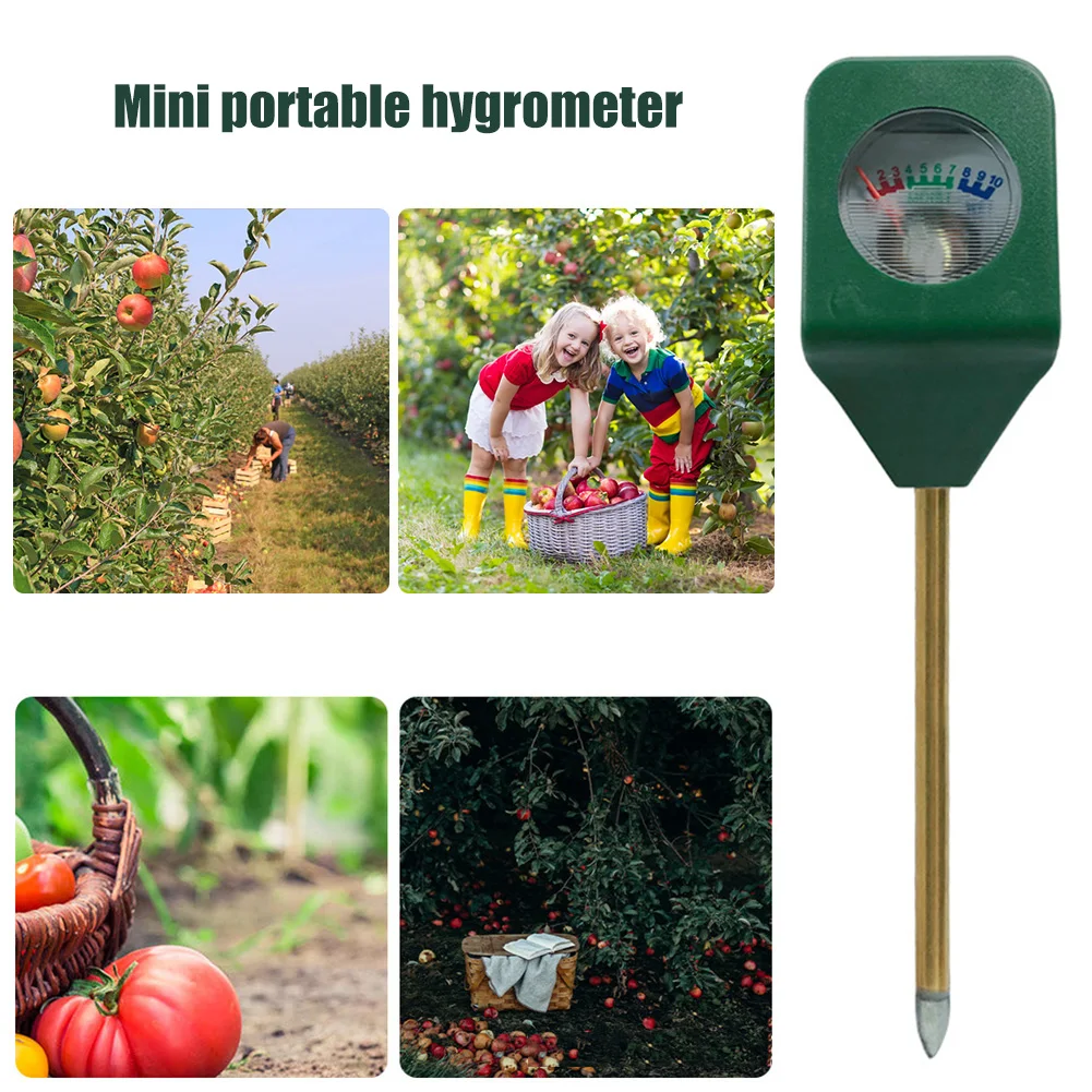 1-5pcs Mini soil Moisture Sensor Meter Portable Detector Metal Probe Gardening Plant Flower Water Analyzer Test Hygrometer Tool soil moisture sensor soil tester soil moisture meter
