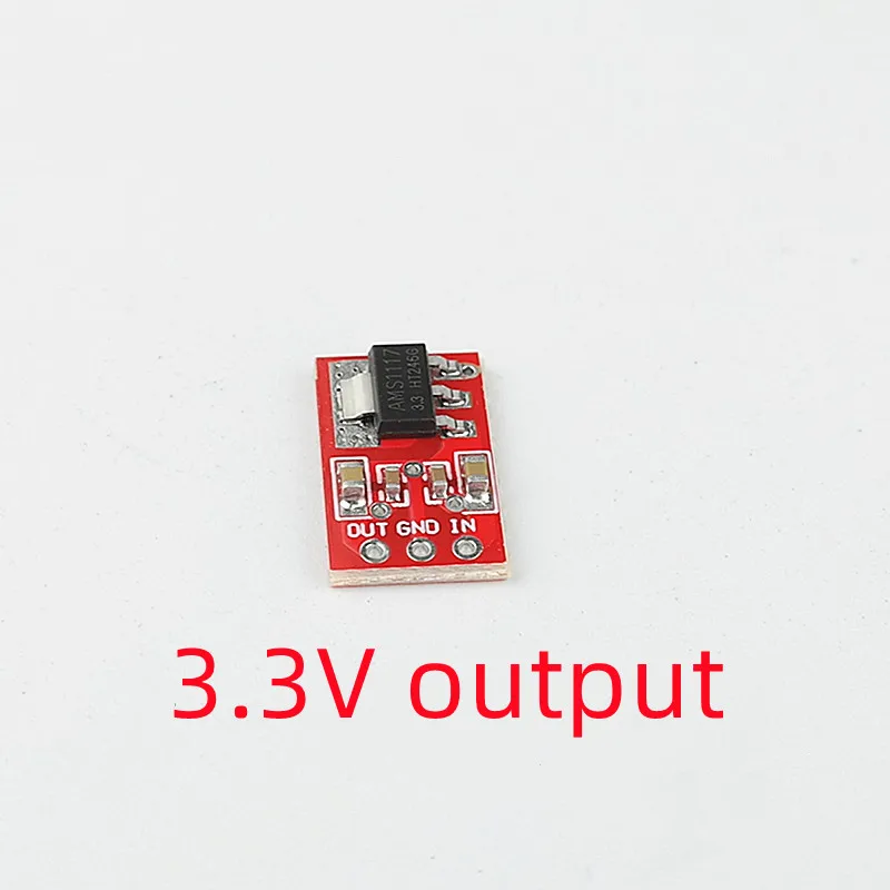 

AMS1117-3.3 Regulated Power Supply Board 3.3V Fixed Output DC Module