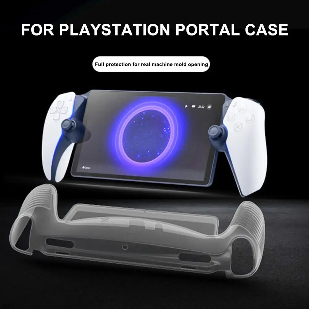 Custodia In Tpu Per Sony Playstation Portal Custodia Protettiva Antiurto Cover Trasparente Per Playstation Portal Console Portatile S F6D6