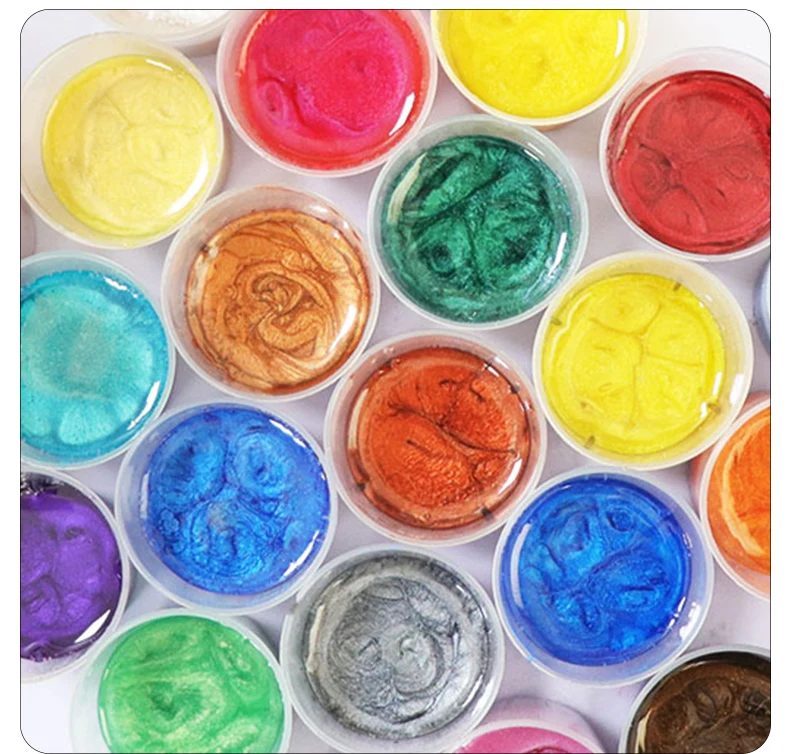 30 Colors 10g Pearlescent Powder Resin Pigment Dye Colorant Pigment Pearl Powder DIY Candle Dye Epoxy Jewelry Making Supplies