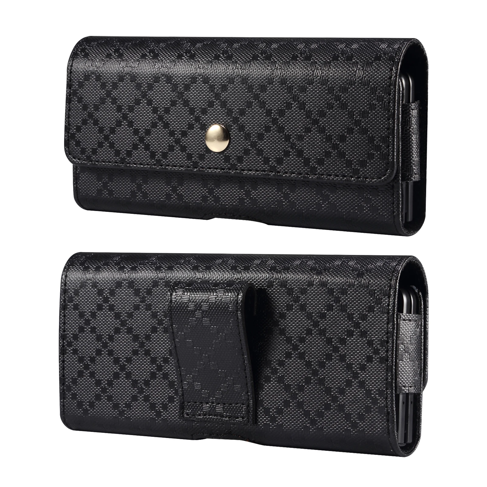 Leather Belt Clip Case Pouch - Waist Bag Holster