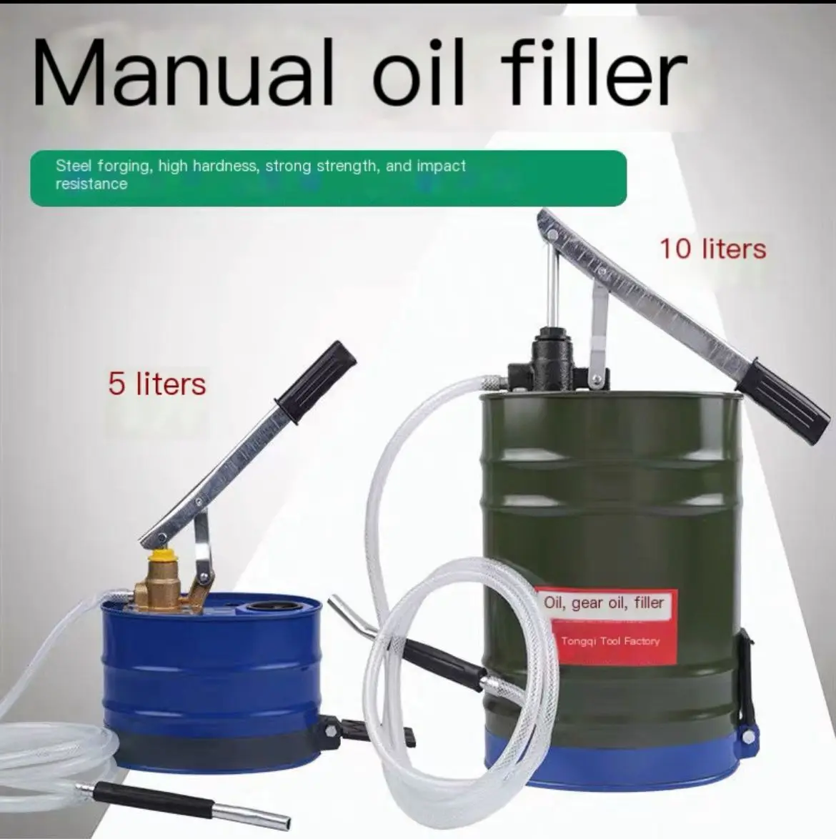 Small manual oil gear oil filling machine hand pump oil pump transmission  oil filling pump 5L