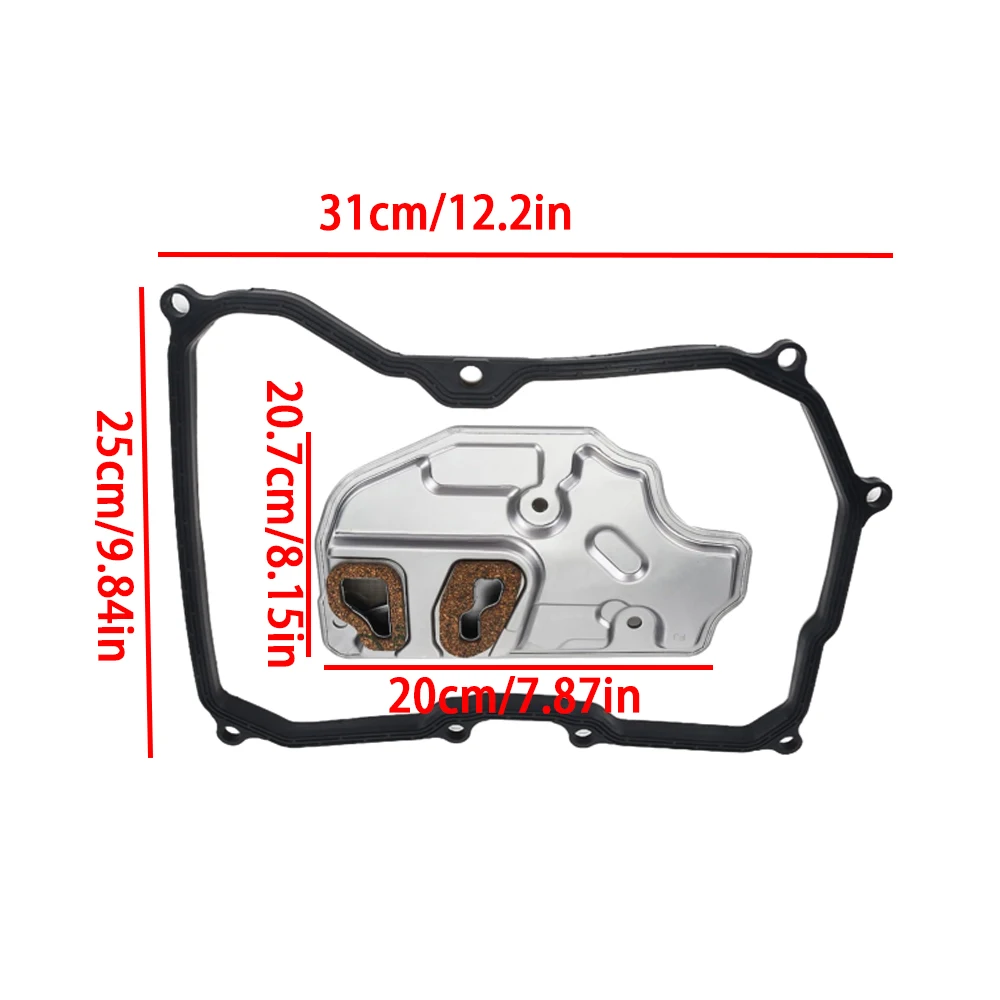 Auto Transmission Oil Filter with Gasket For 2006-2014 Volkswagen Beetle Golf CC Jetta Passat 09G325429A 09G321370 09G325429A