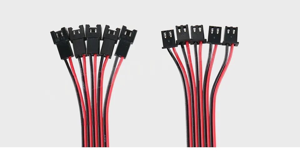 3D Printer Parts Cooling Fan Extension Cable 2pin XH2.54 Connection Line Lengthen Wire Female to Male 1meter xh2.54 motor printer