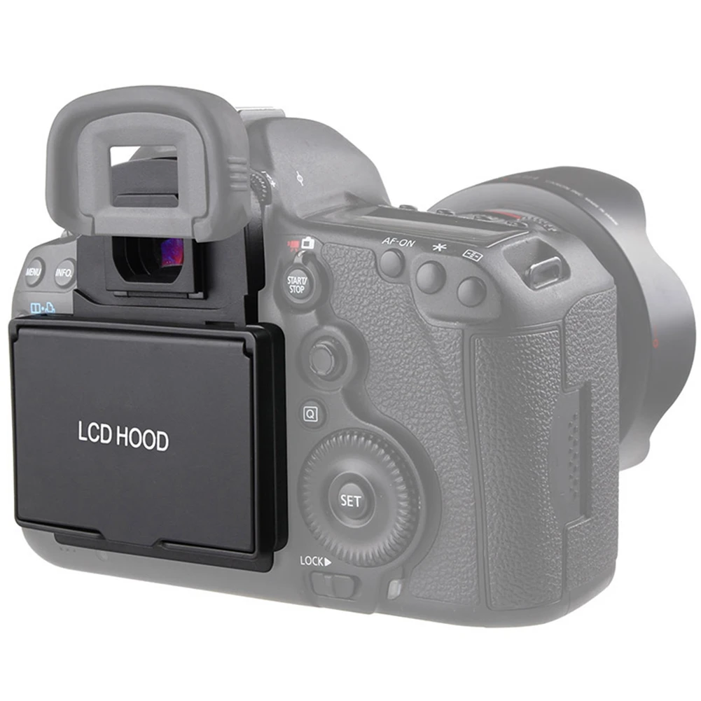 【Support-Cod】 B68A LCD Screen Hood With -Up Shade Cover LCD Screen Protector For EOS 5D III/5D IV/5DR/5DS Camera Protection Film.