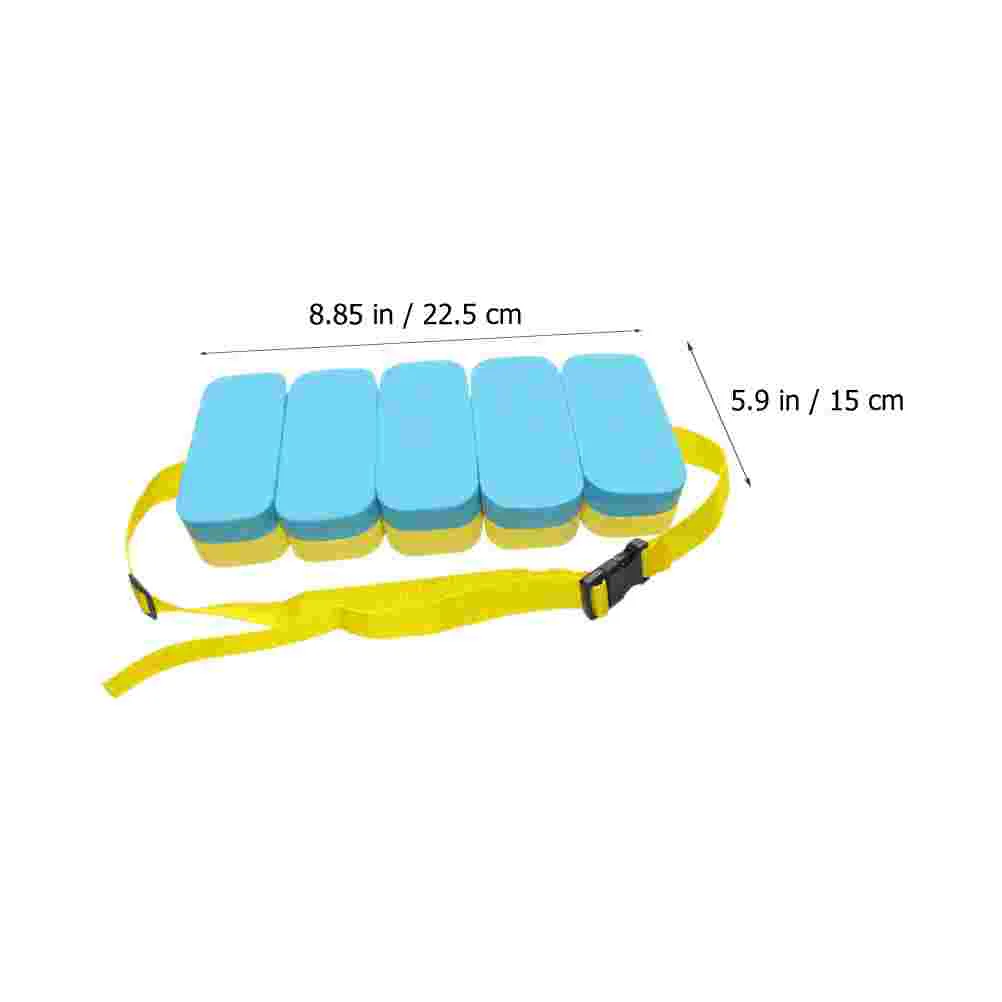 Pool Float Blocks Swim Belt Waist Swim Floating Belt Training Aid Exercise Belt for Swimming