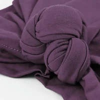 Knotted Headwraps for Women African Turban Pre-Knotted Beanie Headwraps Hair Covers 2