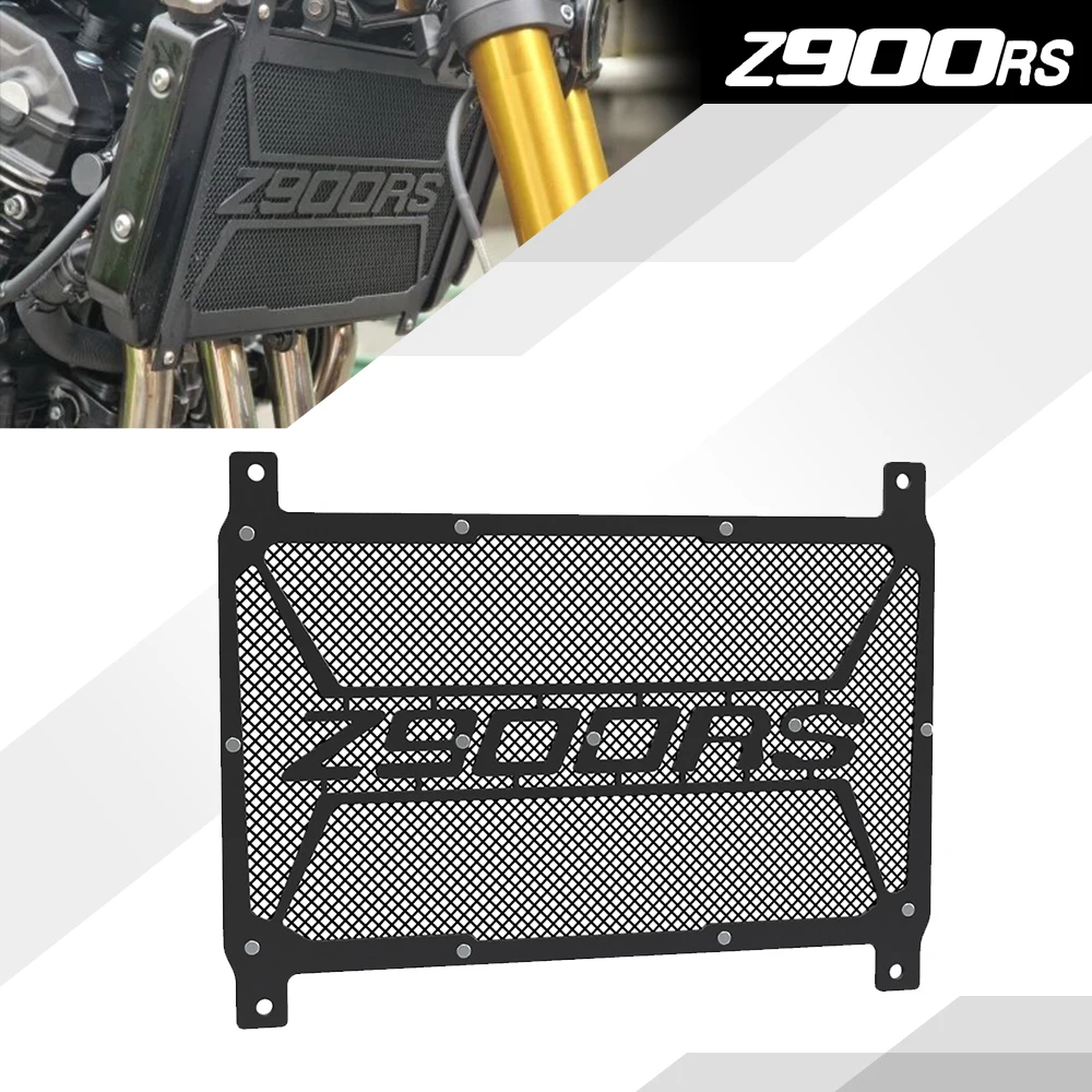 

Motorcycle Radiator Grille Cover Guard Protection Protetor FOR KAWASAKI Z900RS Performance 2018-2021 2022 2023 2024 Z900 RS SE