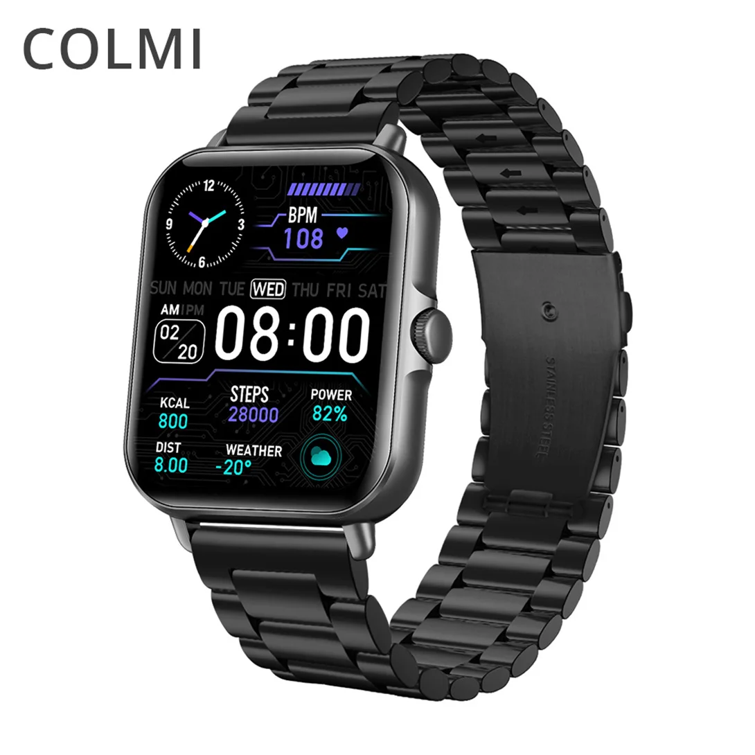 COLMI 2022 новинка P28 Plus Bluetooth ответ на вызов умные часы для мужчин | Отзывы и видеообзор