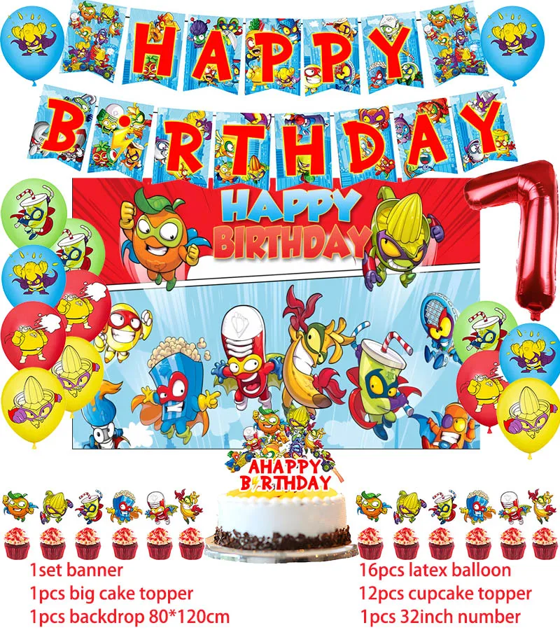 125-C02 -1 Ensemble 5 Pouces Ballon Gâteau Topper 10 Pièces Ballon