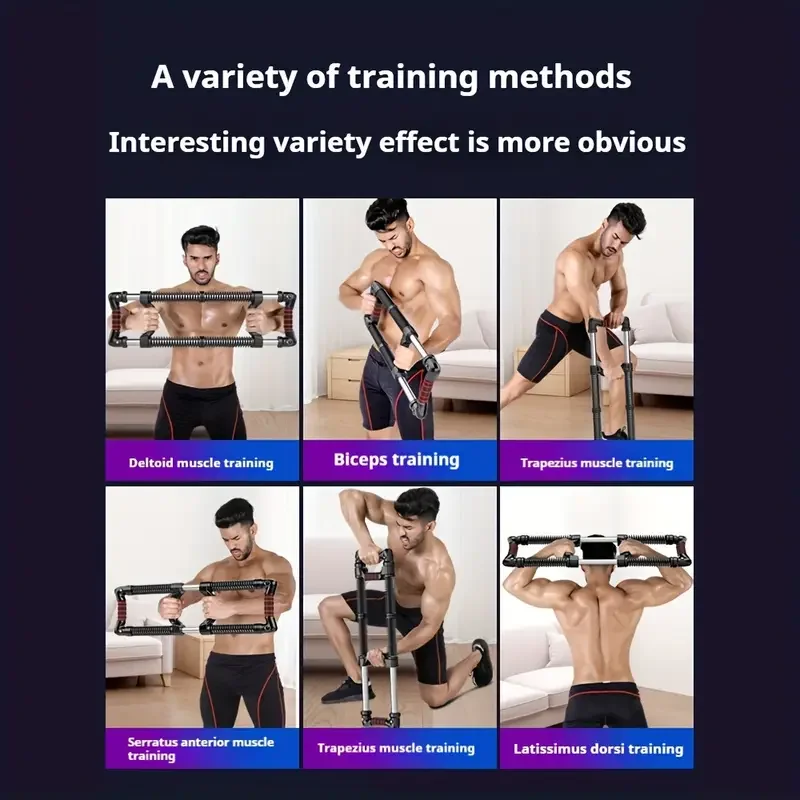 Multi functional full body exercise trainer adjustable 220.46 pounds capable of exercising deep muscles such as chest abdome full body exercise trainer