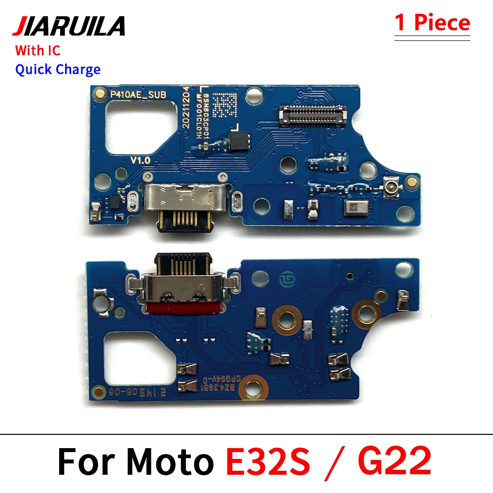 10-Pack USB Charging Port Dock Connector Flex Cable Replacement