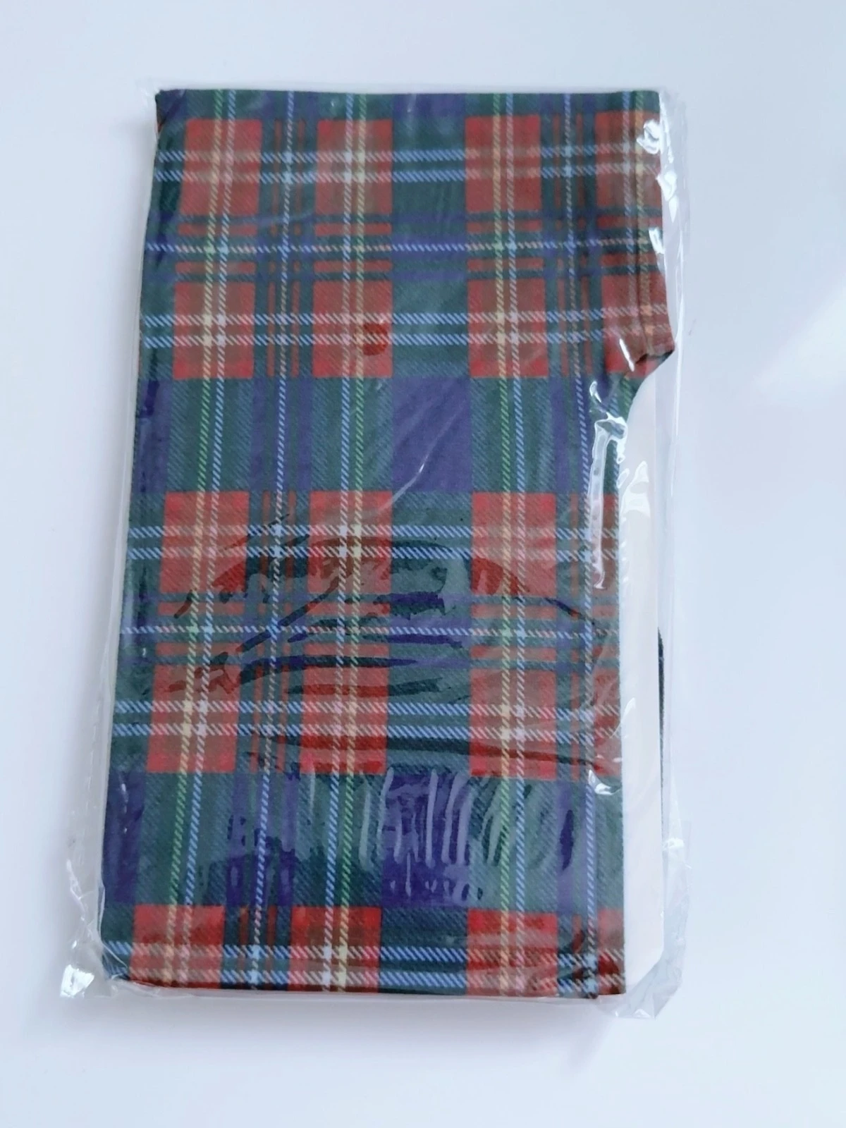 Fashion Women's Classic Tartan Semi-Opaque Pantyhose Printed Tights Red Purple Blue Green Scottish Check Pattern Tights