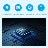 Module sans fil Carplay Android Auto pour 2009-2015 Audi A4 B8 A5 Q5 avec MMI 3G,Interface AirPlay Mirror Link Bluetooth Support Camera Multimedia Player 2