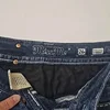 Retro Miss Me Boots Cut Flash Diamond Embroidery Slim Blue Jeans Women's Y2K New Harajuku Hip Hop Gothic Wide Pants Street Wear