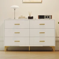 KOMHTOM chest of drawers with 6 drawers White door