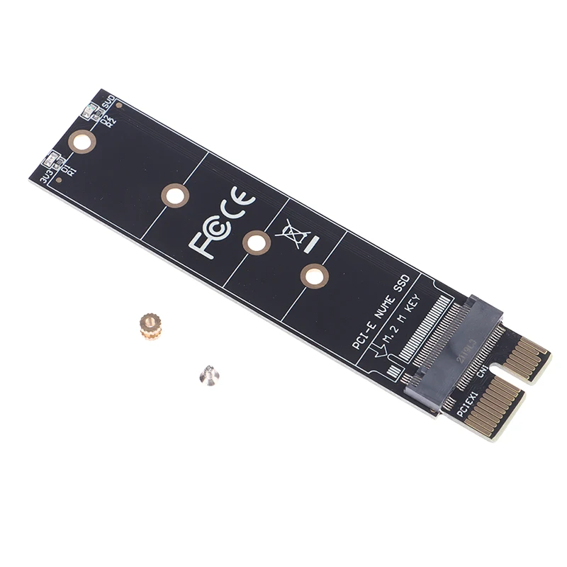 

Адаптер PCIE-M2, NVMe SSD M2 PCIE X1 Raiser PCI-E PCI Express M, Внутренний твердотельный накопитель, 1 шт.