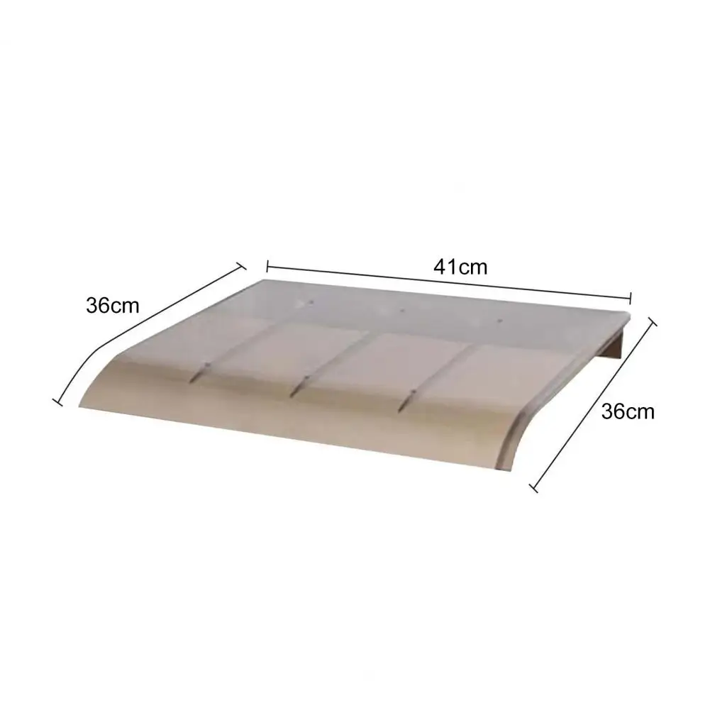 Outdoor Awnings Front Door Canopy Roof Window Cover Snow Rain Protection For Balcony