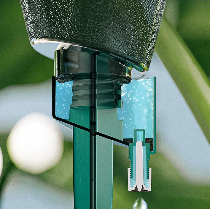 Automatic Waterer Household Drip Irrigation Flower Waterer Dripper Lazy Potted Timing Seepager Garden Self Watering Pot self watering drippers