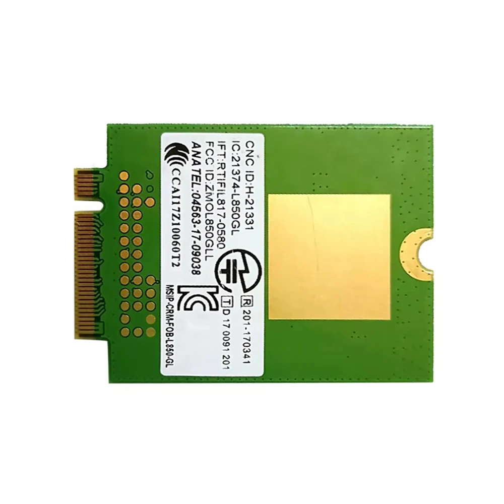 L850-GL-07 FRU 02HK712 LTE Cat9 M.2 모듈 노트북용 WWAN 카드 T490 T490s T14 T14s L14 L15 L590 X390 X13 T495s P53