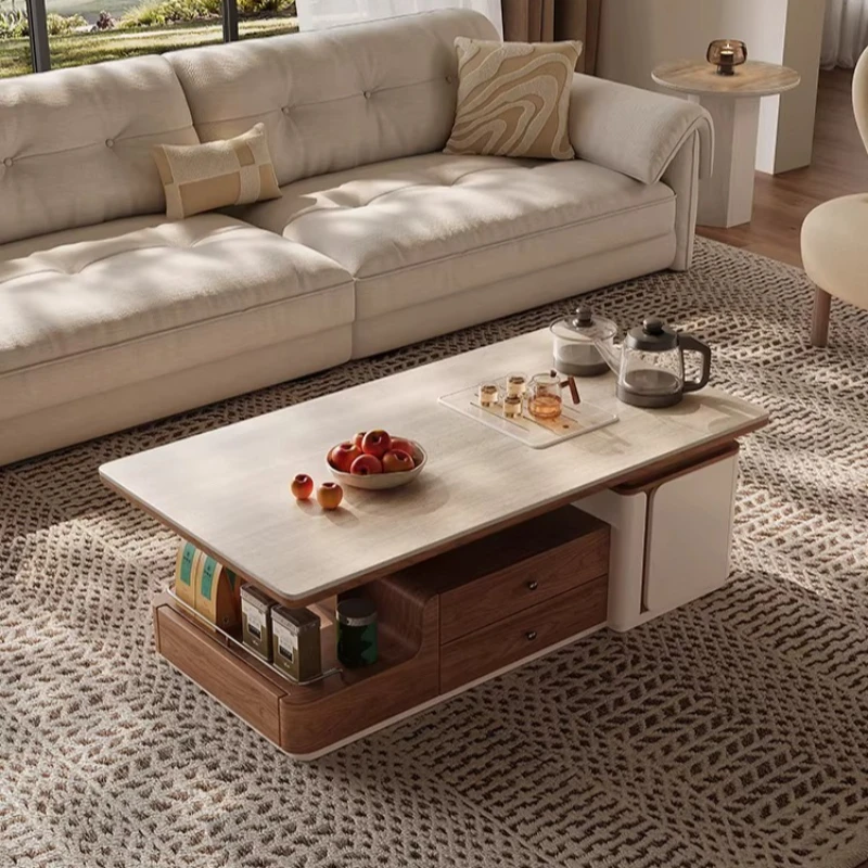 Rectangular Storage Coffee Table 5