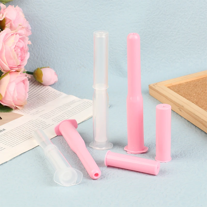 

10Pcs Disposable Women Vaginal Applicators Private Gel Tubes Push Gel Cream Drug Dispenser Gynecological Health Care Tools