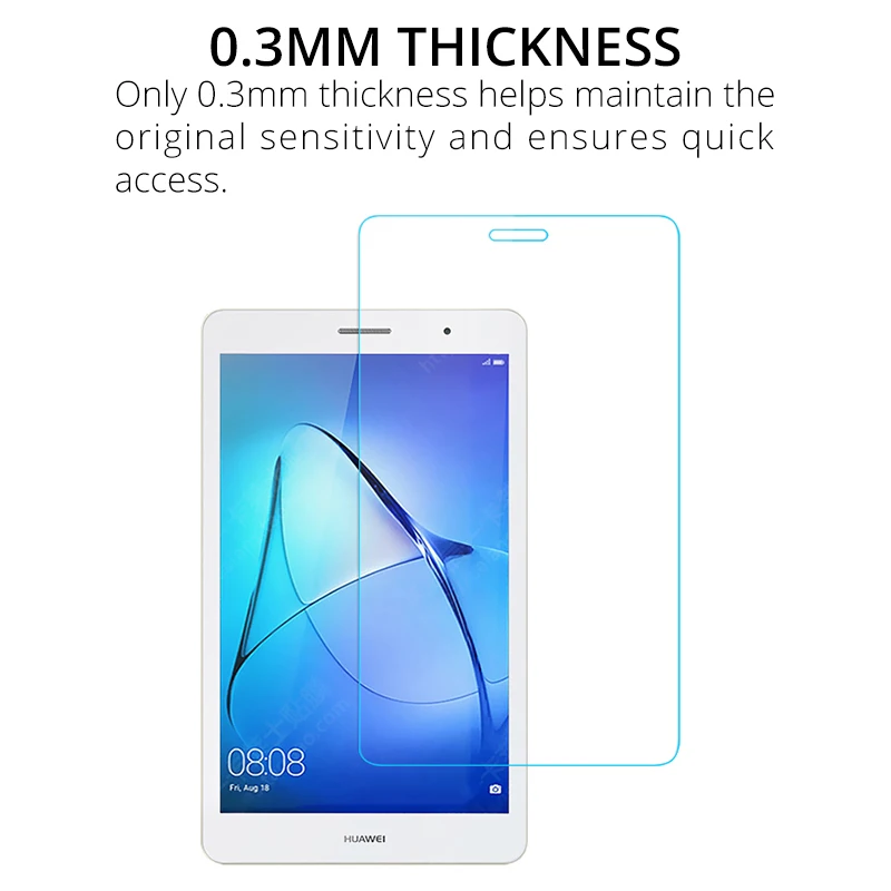 For Blackview Tab 18 25pcs 9H 0.3mm Explosion-proof Tempered Glass Film