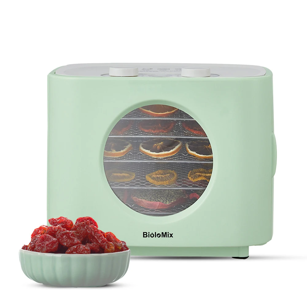 Food Dehydrator Electric Dried Fruit Machine Vegetable Dryer Beef Snack Jerky Dehydrator Meat Drying Machine Stainless Steel