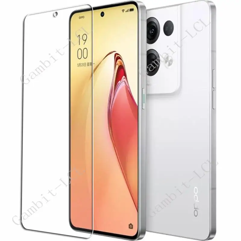Film Protection écran Verre Trempé Pour OPPO Reno 6/7/8 – Transparent, Facile à Poser – Neuf