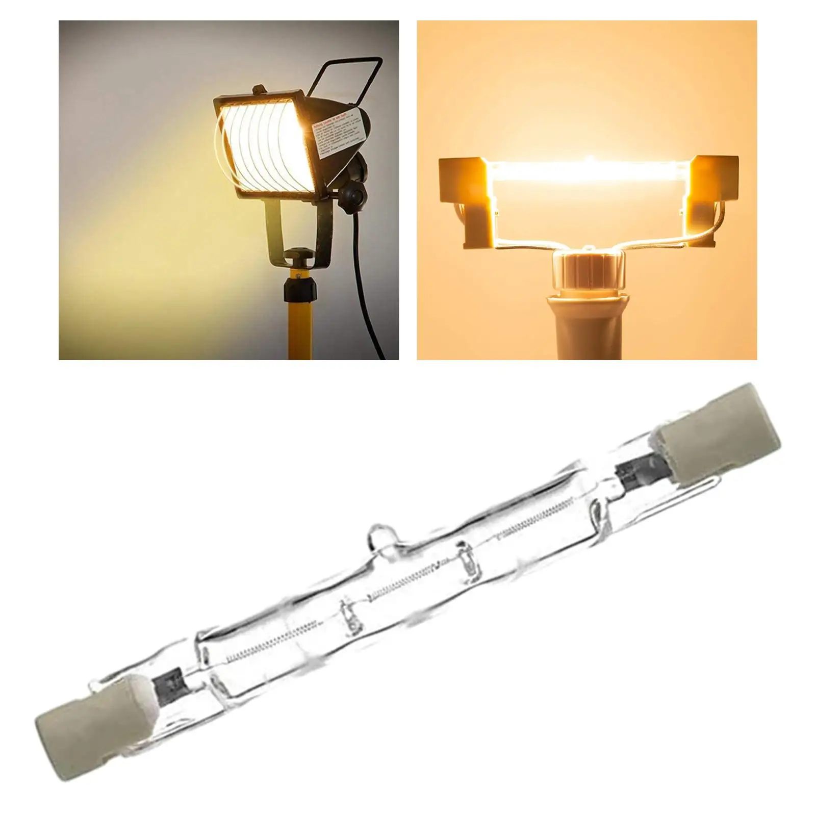 2X Halogen Linear Light Bulb Dimmable 22-240V for Landscape Streetlight Ceiling 4