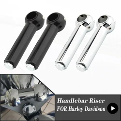 2Inches 3Inches 4Inches 5Inches 25MM FOR Harley Davidson Cruisers Choppers Motorcycle Handlebar Clamp Riser Rise Bar Mount