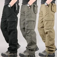 Loose Men's Workwear Trousers Multi-Pocket Casual Loose Men's Pants Labor Protection Pants Male Model Fashionable Streetwear