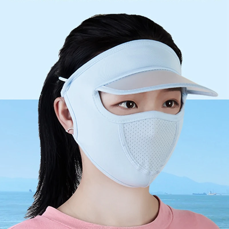 face mask UV Protection Special Face Hats Unisex Summer Mask Cycling Hiking Fishing Protect Visors With Cover Cap Outdoor Head Mouth Cover