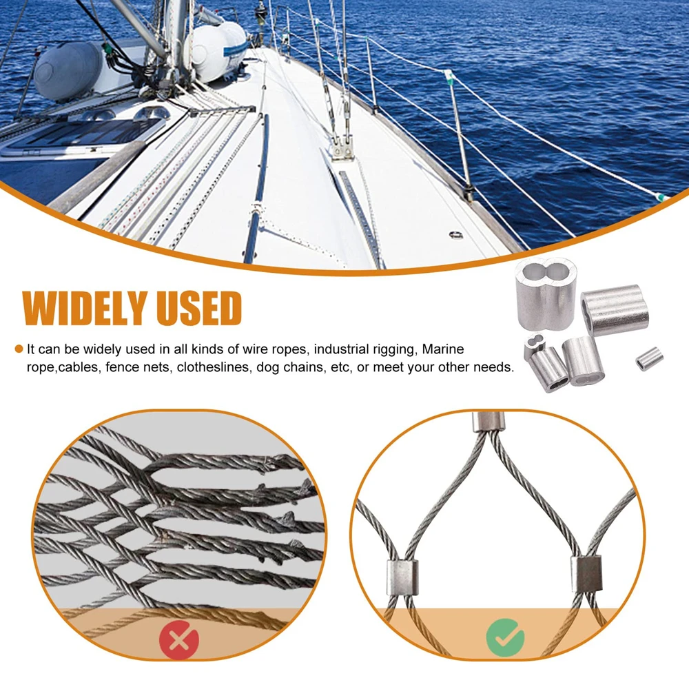 Manșoane din aluminiu argintiu expuse pe un fundal curat