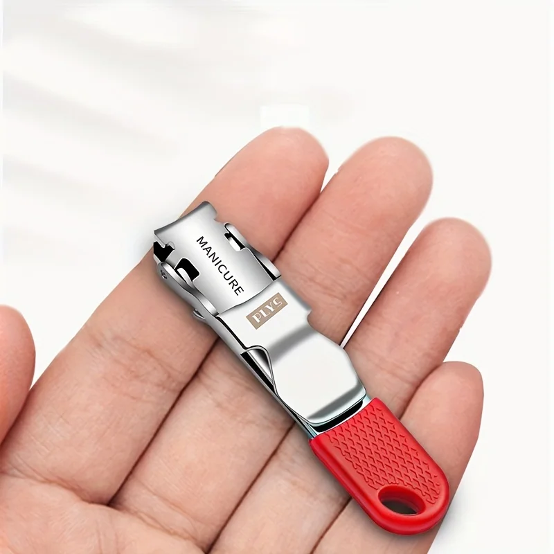 Stainless Steel Mini nail clipper with Keychain for Pedicure