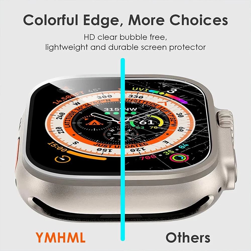 Pellicola salvaschermo in vetro per Apple Watch Ultra 49mm - Main Image