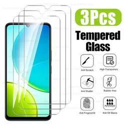 Premium Tempered Glass Screen Protector - 3 Pack for vivo Y27s 4G (3 PCS)