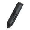 Electric Milk Frother,Dry Battery, Stainless Steel + ABS Automatic Handheld Milk Frother, 3
