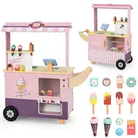 Kids Ice Cream Cart with Vending Machine & Ice Cream Maker Toys Display Stand 1