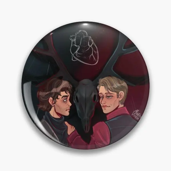 

Ганнибал вэньдиго будет мягкая булавка для пуговиц металлическая брошь для одежды Ювелирные изделия креативная забавная булавка для воротника модная мультяшная булавка для лацкана