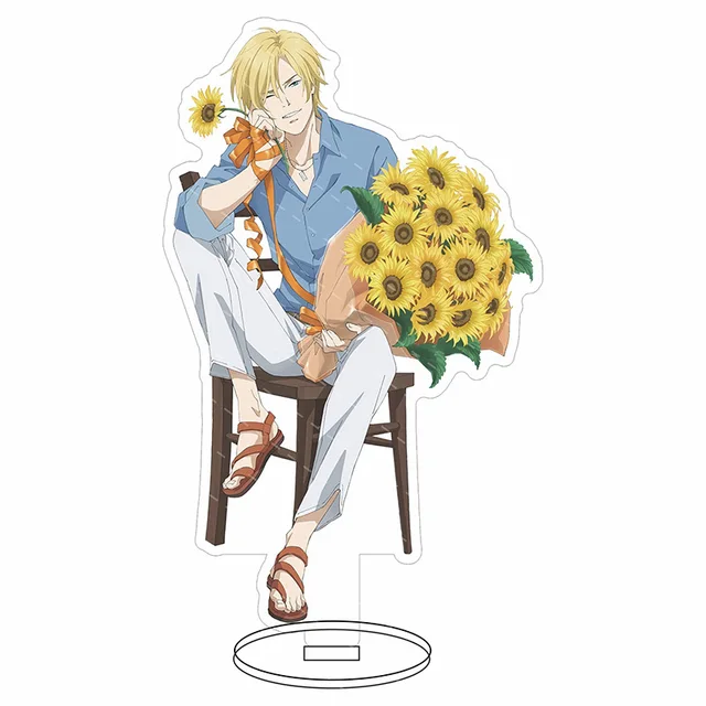 Banana Fish Anime Acrylic Standing Figure Double-Sided Clear Desk  Decoration Stand Miniature Figure Decoration 