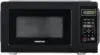 Compact Countertop Microwave Oven 0.7 Cu. Ft. 700-Watt with LED Lighting, Child Lock, Easy Clean Grey Interior, Retro 2