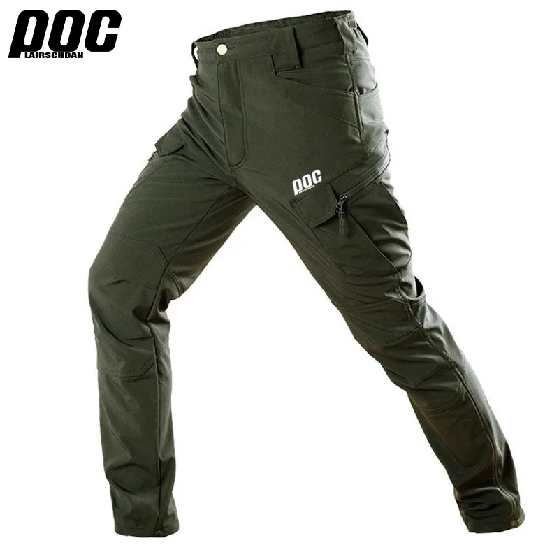 

LairschDan POC Men's Bicycle Winter Cycling Trousers Mountain Bike Breathable MTB Road Downhill Trousers Ciclismo Invernale Uomo