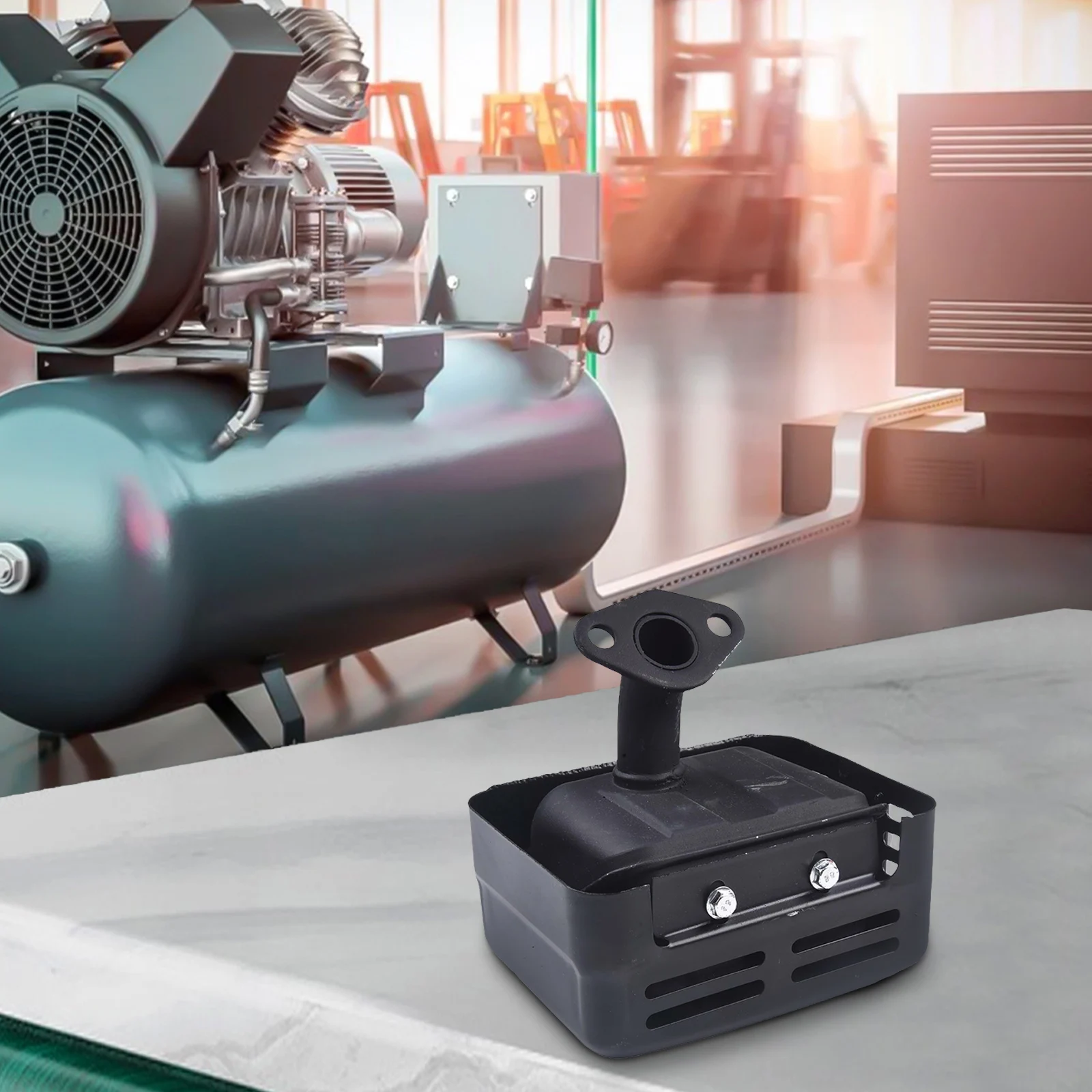 스테인리스 스틸 머플러 배기 시스템 부품 (소형 엔진용, 발전기 및 워터 펌프 포함)