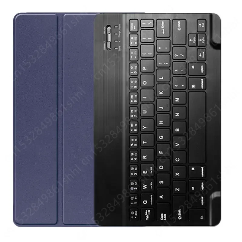 Custodia CASAFUNY In Pelle PU Per Tablet Nokia T21 10,4 Pollici (2022) – Cover Con Supporto Regolabile E Slot Per Carte, Blu