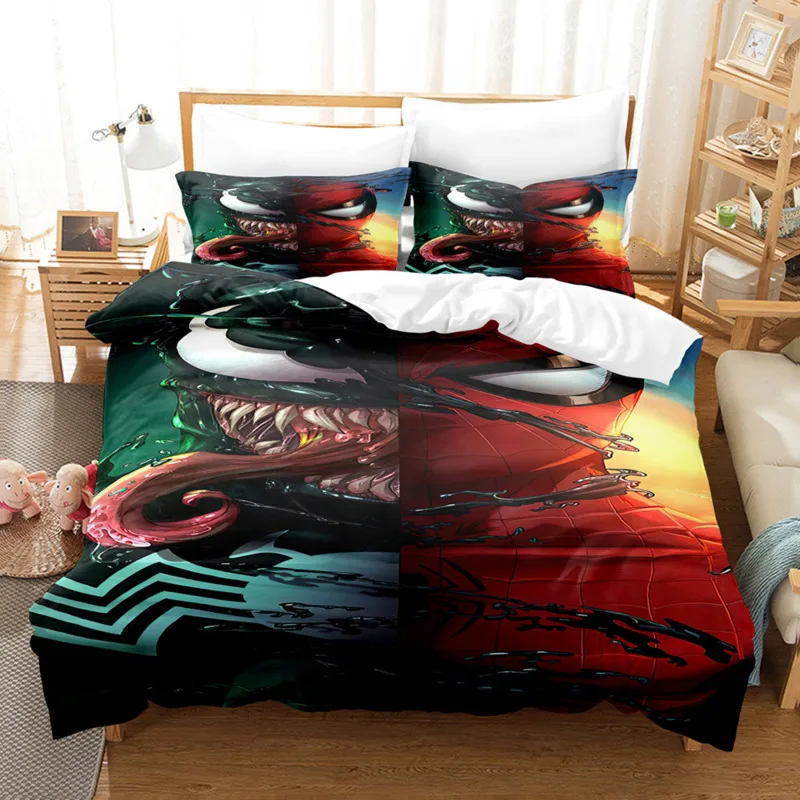 Twin Bed Spiderman Bedding Set Full Marvel Spiderman Bedding Set
