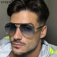 Lunettes de soleil oversize vintage ovales pour homme 2026 – Marque de luxe, style steampunk, pour la conduite en extérieur 4