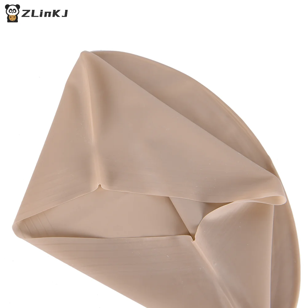 ▶ 1개입 가짜 라텍스 피부색 유니섹스 대머리 가발 캡 고무 스킨헤드 코스튬 장난용